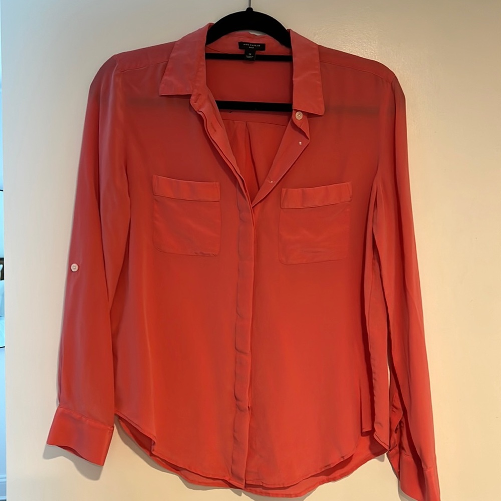 Silk Ann Taylor Blouse